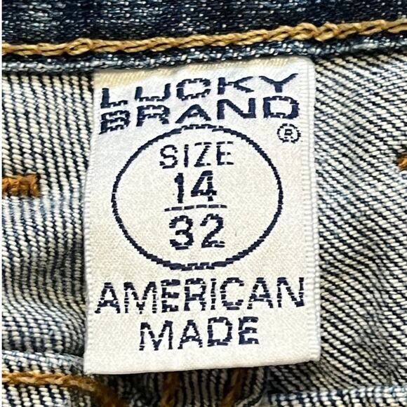 VTG LUCKY BRAND Mid Rise Flare Jeans in Medium Wash SZ 10 - Picture 7 of 11